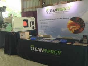 Clean Energy Heating Systems Waste Oil Furnaces at the Eastool Expo